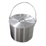 Котел алюминиевый с крышкой Tramp 13 л TRC-057