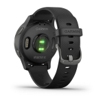 Смарт-часы Garmin Vivoactive 4S черные с серым безелем