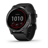 Смарт-часы Garmin Vivoactive 4 черные с серым безелем