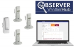 Стартовый комплект TFA WeatherHub Observer, 3 зовнішні датчики 31401002