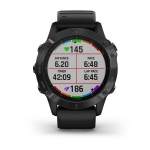 Смарт-часы Garmin Fenix 6 Pro черные с черным ремешком