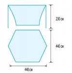 Тент Sol Tent  Blue (SLT-036.06)