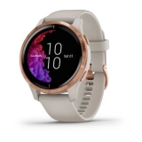 Смарт-часы Garmin Venu песочного цвета с золотистым безелем