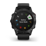 Смарт-часы Garmin Fenix 6 Pro черные с черным ремешком
