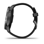 Смарт-часы Garmin Vivoactive 4 черные с серым безелем
