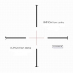 Прицел оптический Hawke Vantage IR 3-9x40 (30/30 Centre Cross IR R/G)