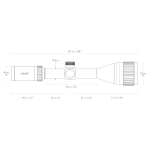 Прицел оптический Hawke Vantage IR 3-9x50 AO (Mil Dot IR R/G)
