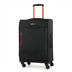 Чемодан Members Hi-Lite M Black 922607