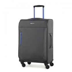 Чемодан Members Hi-Lite (M) Grey 922632