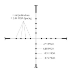 Прицел оптический Hawke Vantage 4-12x40 AO (Mil Dot)