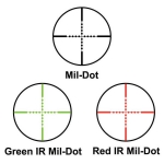 Прицел оптический Barska SWAT-AR LR 6-36x52 (IR Mil-Dot R/G) + mount