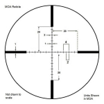 Прицел оптический Barska Level 4-16x50 (IR MOA R/G) + Rings