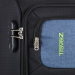 Чемодан TravelZ Tripple Pocket (S) Black