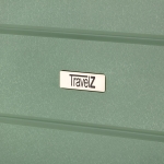 Чемодан TravelZ Big Bars (M) Olive Green
