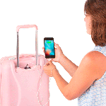 Чемодан CarryOn Wave (S) Baby Pink