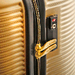 Чемодан CarryOn Bling Bling (L) Champagne