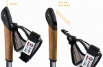 Палки для скандинавской ходьбы Vipole Instructor Vario UA Race 2020 Special Edition