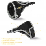 Палки для скандинавской ходьбы Vipole Instructor Vario QL Violet DLX S2029
