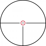 Оптический прицел Konus KONUSPRO M-30 1.5-6x44 Circle Dot IR